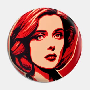 Scully poster Pin