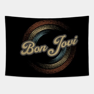 Bon Jovi Circular Fade Tapestry