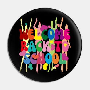 Welcome Back To School Pin