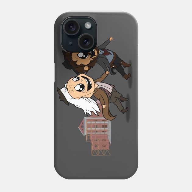 Doc & Bufford = Bffs Phone Case by nerdprince