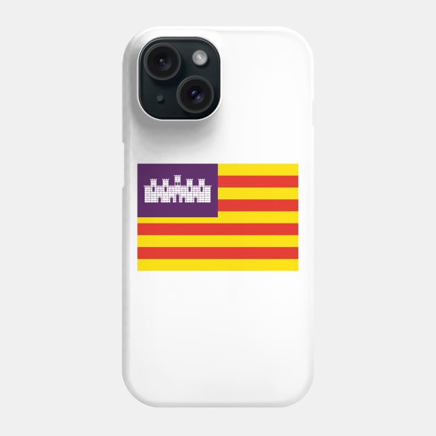 Balearic Islands Phone Case by Wickedcartoons