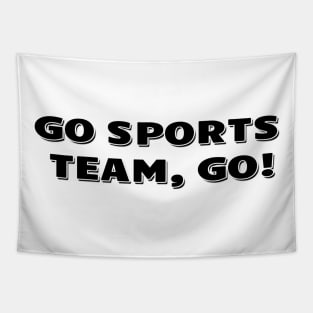 Go Sports team, go! Tapestry