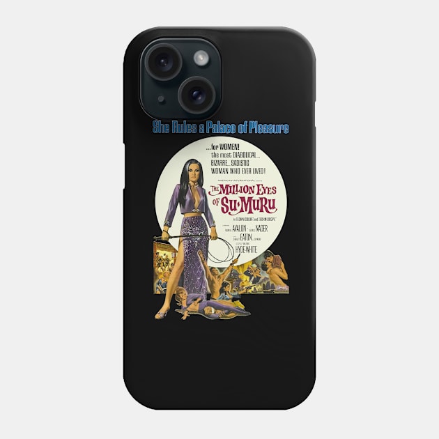 The Million Eyes of Sumuru Phone Case by Pop Culture Entertainment