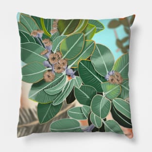 Eucalyptus Tree Plant Pillow