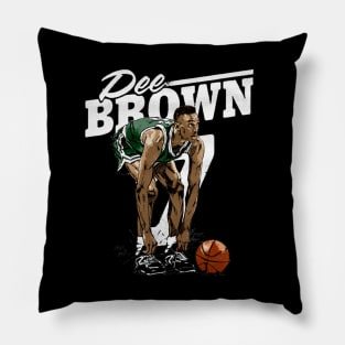 dee brown retro Pillow