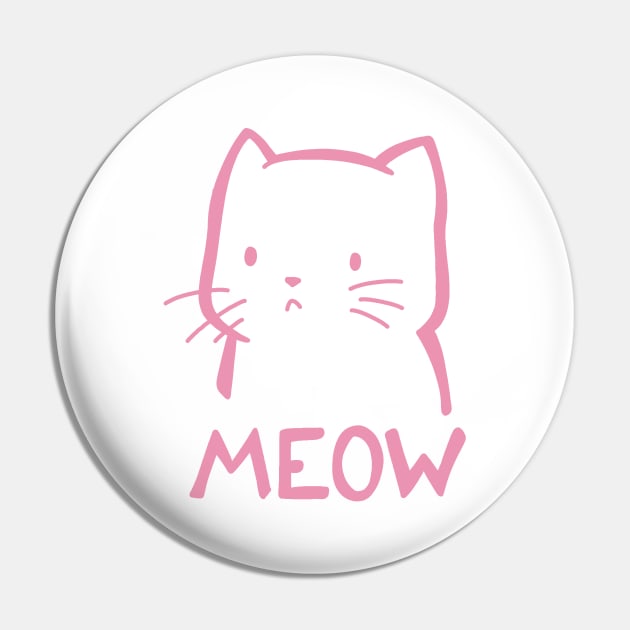 Meow Pin by valentinahramov