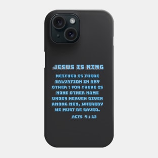 Jesus Is King Phone Case