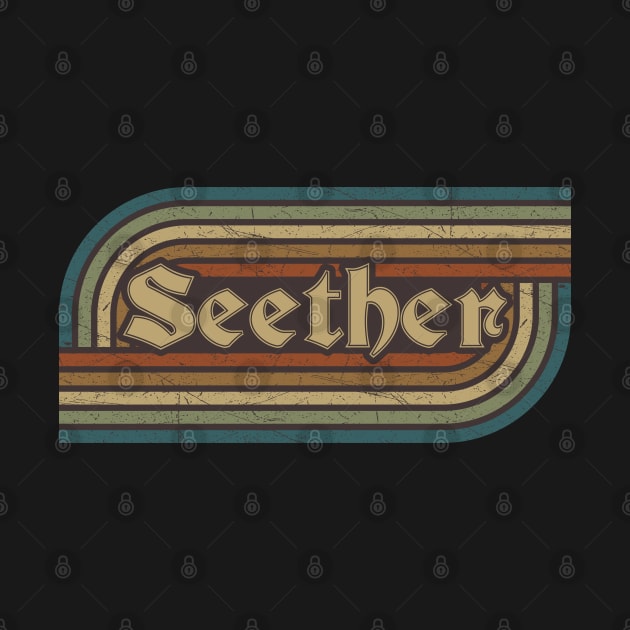 Seether Vintage Stripes by paintallday