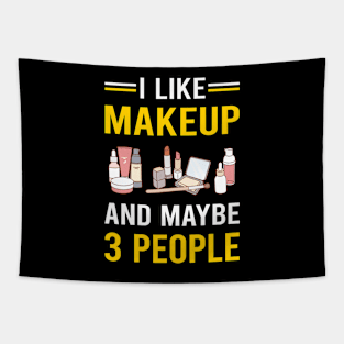 3 People Makeup Tapestry