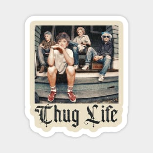 GOLDEN THUG LIFE BLAK Magnet