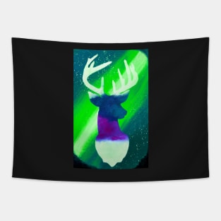 Milky Way - Space Deer Tapestry