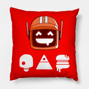 Death, love & Robots Pillow