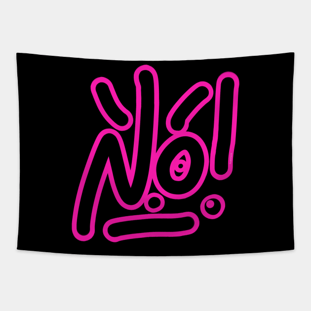 Say No! Tapestry by FabSpark