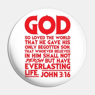 John 3:16 Pin