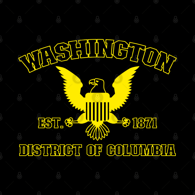 Washington DC Washington District of Columbia by TeeLogic