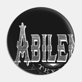 Vintage Abilene, TX Pin