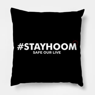 Stay Home Parody Pillow