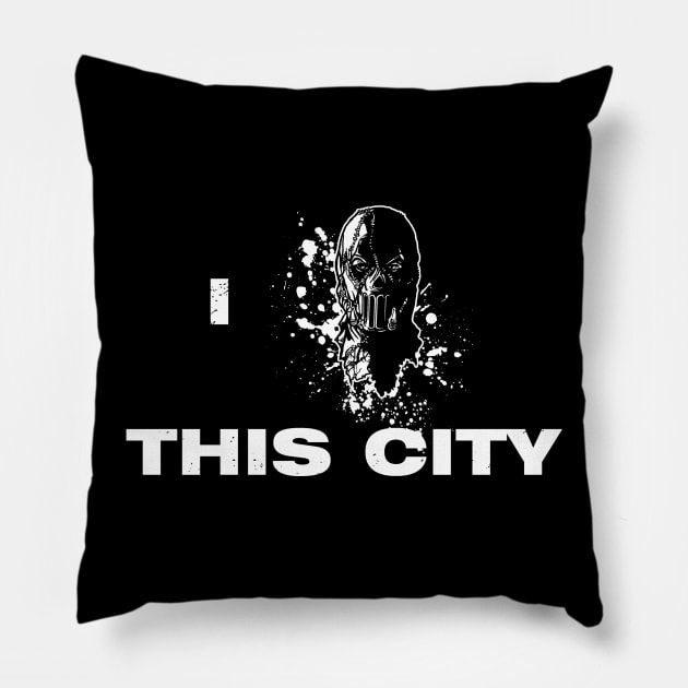 Love for the city Pillow by AndreusD