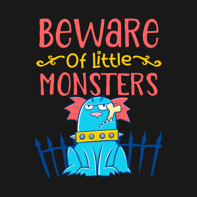 beware of little monsters by Imaginar.drawing