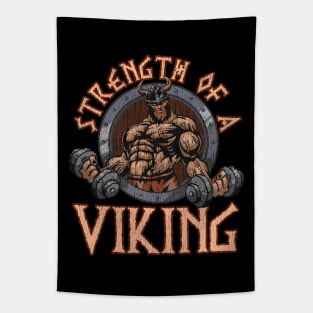 Strength Of A Viking Vikings Funny Quotes Humor Tapestry