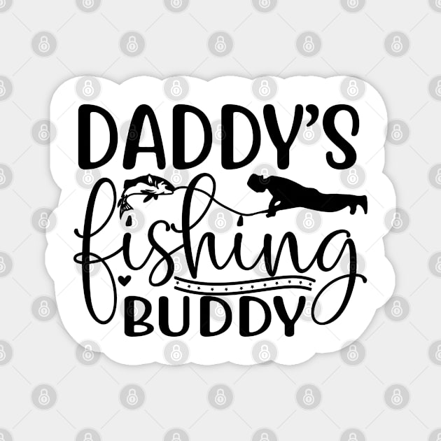 Wishing I Was Fishing - Less Talk More Fishing - Gift For Fishing Lovers, Fisherman - Black And White Simple Font Magnet by Famgift