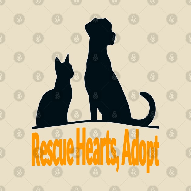 Adopt Don’t Shop Save a Life Gain a Heart - National Pet Day by maknatess