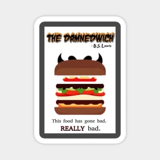 The Damnedwich Novella Cover Shirt Magnet