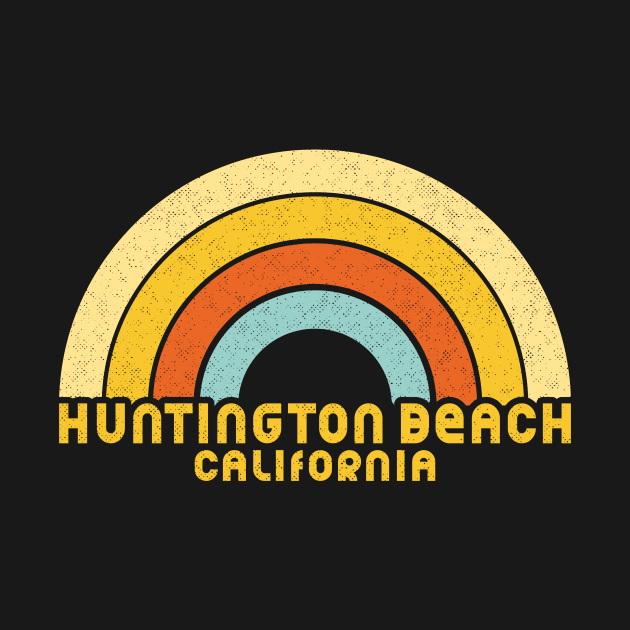 Retro Huntington Beach California by dk08