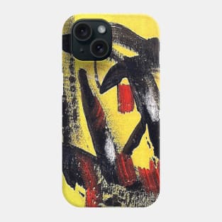 Yellow abs 123 Phone Case