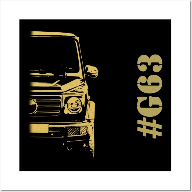 G class gold sketch - Off Road King Mercedes G - Posters and Art Prints