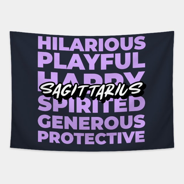 Sagittarius zodiac sign Tapestry by euheincaio