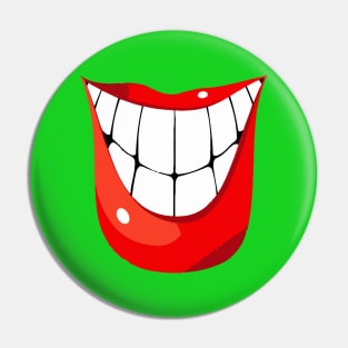 Smile The Mask Pin