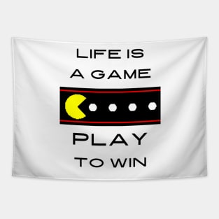 Life is a game play to win Tapestry