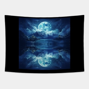 blue moon mirage Tapestry