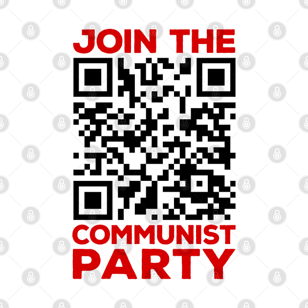 Rick Roll QR Code - Join The Communist Party by DankFutura