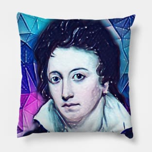 Percy Bysshe Shelley Snowy Portrait | Percy Bysshe Shelley Artwork 13 Pillow