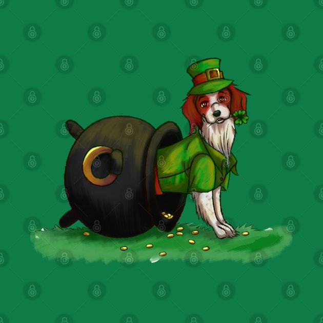 Lucky St. Patrick's Day Dog by SakuraDragon