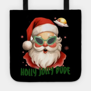 Holly Jolly Dude Tote