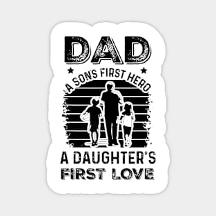 Dad Novelty From Daughter  Son For Father'S Day Magnet