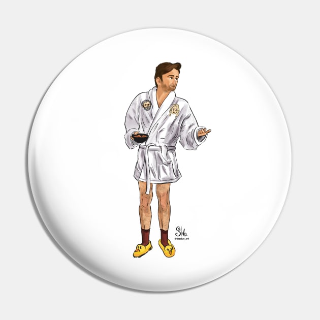 David Tennant in a robe Pin by AC Salva