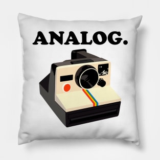Analog Camera Pillow