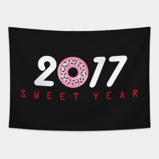 2017 is Sweet Year Tapestry