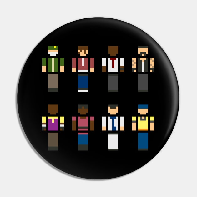 Minimalist Survivors - combined Pin by CCDesign