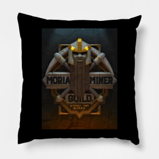 Moria Miner Guild (Poster) Pillow