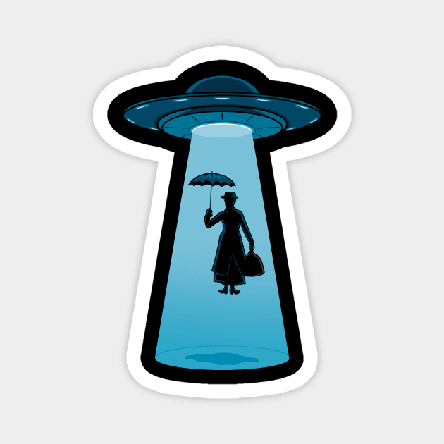 Nanny Abduction! Magnet by Raffiti
