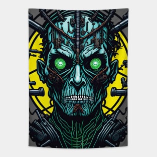 Cyborg Heads S02 D29 Tapestry