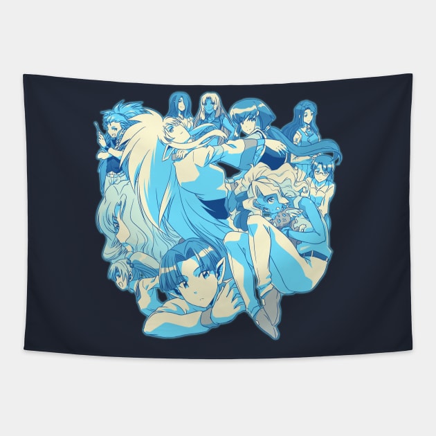 harem Tapestry by CoinboxTees