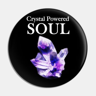 Crystal Powered Soul Pin