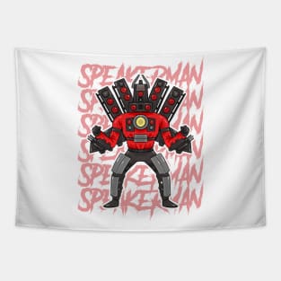 SPEAKERMAN SKIBIDI TOILET Tapestry