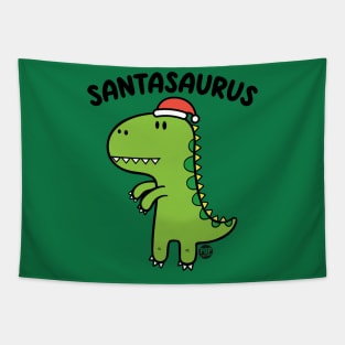 SANTASAURUS Tapestry